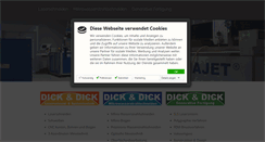 Desktop Screenshot of dick-dick.de